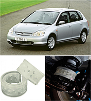 Автобаферы на Honda Civic VII 2001-2005, Комплект на ось, Jinke