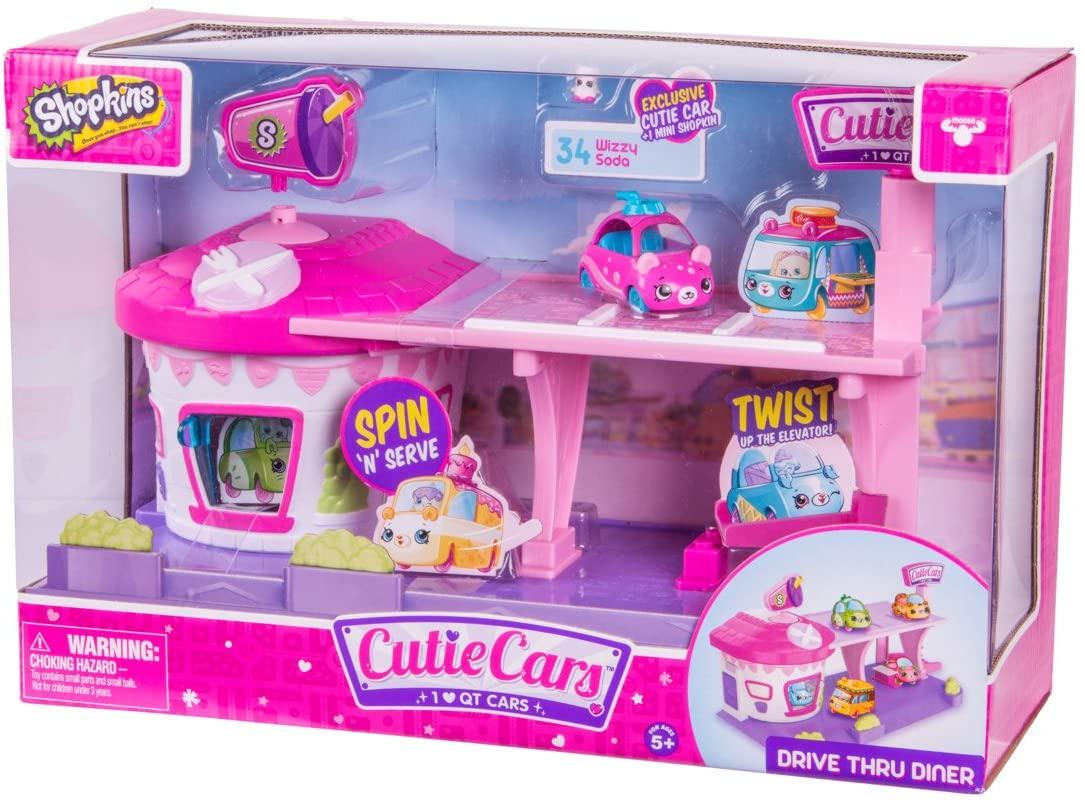 Ігровий набір Шопкинс із серії Міні-машинки Shopkins Cutie Cars Drive Thru Diner