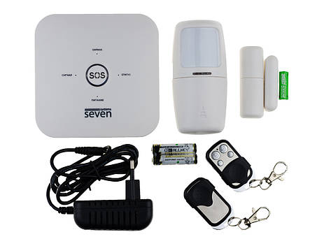 Розумна WiFi GSM сигналізація SEVEN HOME A-7010, фото 2