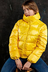 Куртка жіноча ".VIDLIK" V-1 жовта L