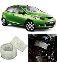 Автобаферы на Mazda 2 II 2007->, Комплект на ось, Jinke