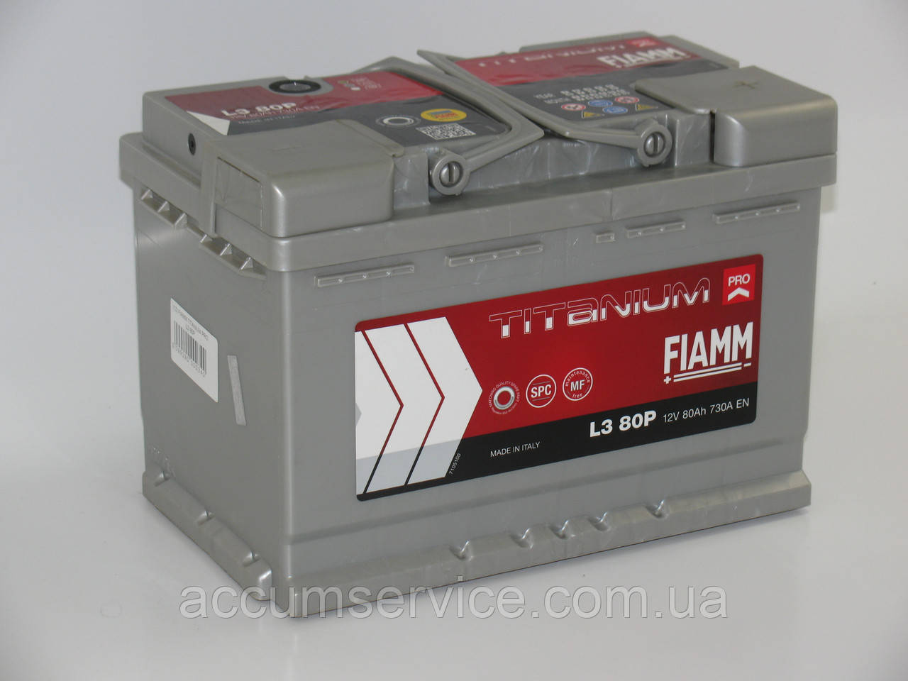 Акумулятор FIAMM TITANIUM PRO L3 80P