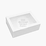 Упаковка для макаронів пенал — Абстракція чорно-біла — 115х155х50 мм, фото 3