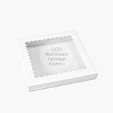 Упаковка для макаронів пенал — Абстракція чорно-біла — 115х155х50 мм, фото 8