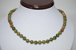 Намисто яшма круглий діаметр 8 мм