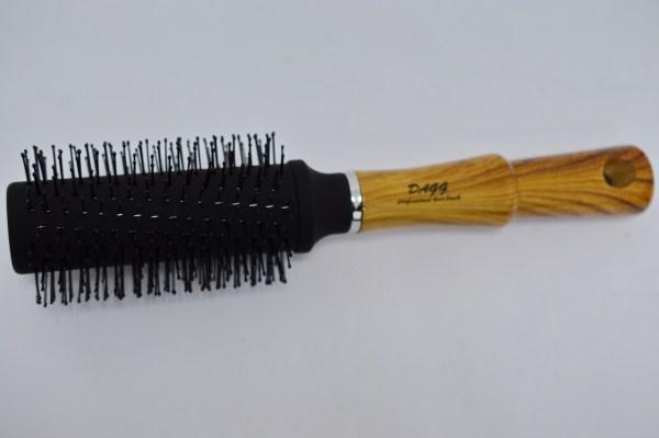 Гребінець для укладання волосся дерев'яна ручка 220х40 мм, фото 1