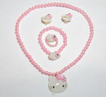 Набір дитячий, кіті, світло-рожевий
