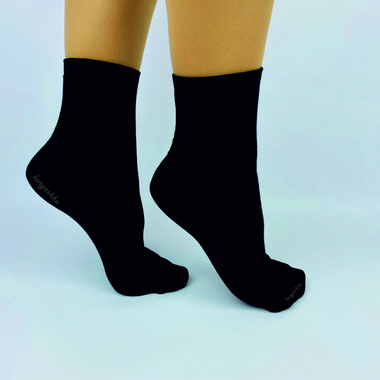 Шкарпетки дитячі однотонні чорні (для хлопчиків і для танців)
