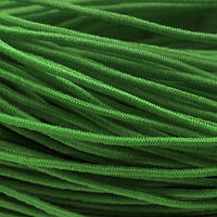 Шнур эластичный, нейлоновый, для рукоделия, зеленый, 1 мм/25 м.