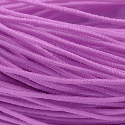 Шнур еластичний, нейлоновий, для рукоділля, рожевий, 1 мм/25 м., фото 1