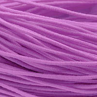 Шнур еластичний, нейлоновий, для рукоділля, рожевий, 1 мм/25 м.