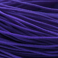 Шнур еластичний, нейлоновий, для рукоділля, бузковий, 1 мм/25 м.