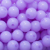 Бусини акрил 6 мм 450 шт. желе бузкові