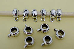 Бейли металеві, прямокутник, 12х5х9 мм, 12 шт.