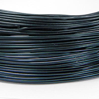 Дріт алюмінієвий для рукоділля чорний 0,8 мм/10 м УТ100024618, фото 1