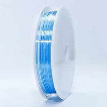 Силіконова нитка для рукоділля, блакитна, Розмір: 0,8 мм/8 м УТ 0026447