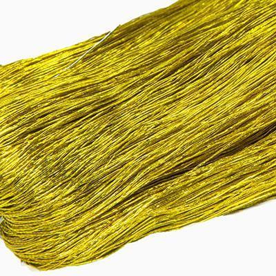 Шнур, нейлоновий, золотистий, розмір 0,5 мм, довжина 40 м. (1 шт) УТ10005597, фото 1