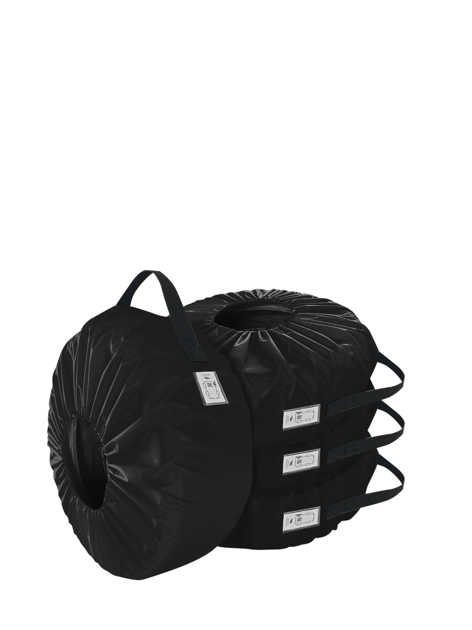 Комплект чохлів для коліс Coverbag Eco XXL чорний 4шт.