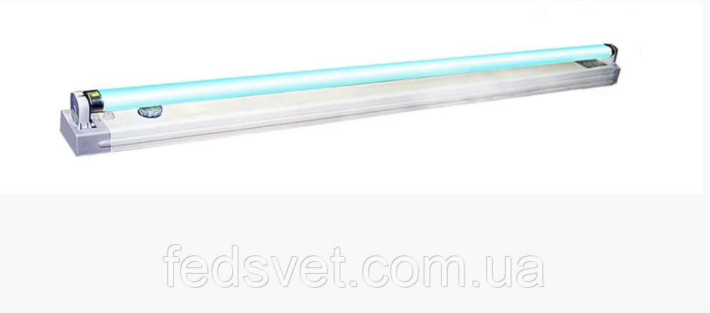 Опромінювач 15W (до 45м2) бактерицидний накладний з лампою PHILIPS TUV (комплект)