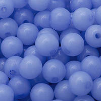 Бусини акрил 6 мм 450 шт. желе блакитні