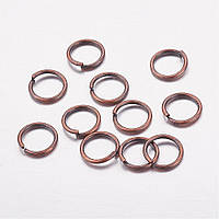 Колічки з'єднувальні роз'ємні 6х0,6 мм 200 шт. колір мідь