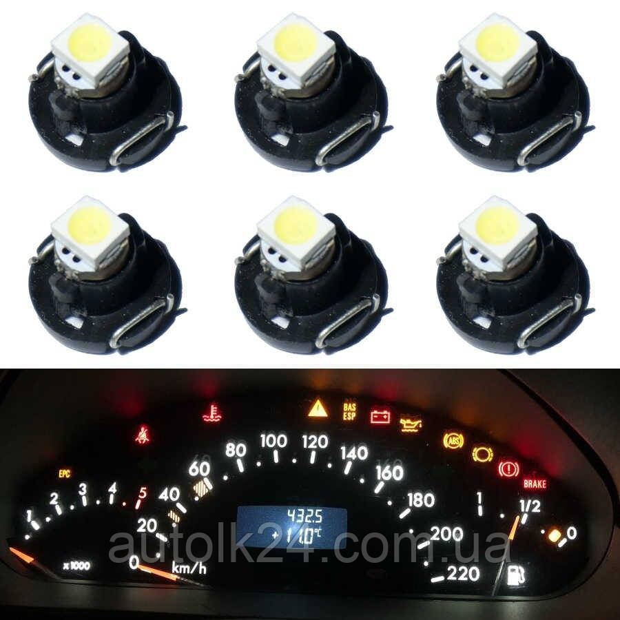 Led-лампи для щитка приладів Т3 1Leds 3528SMD,12V