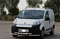 Кенгурятник (ус двойной SHARK) Fiat Fiorino (Qubo) 2008+ (защита переднего бампера)