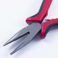 Тонкогубці ювелірні 13 см із вуглецевої сталі без насічок