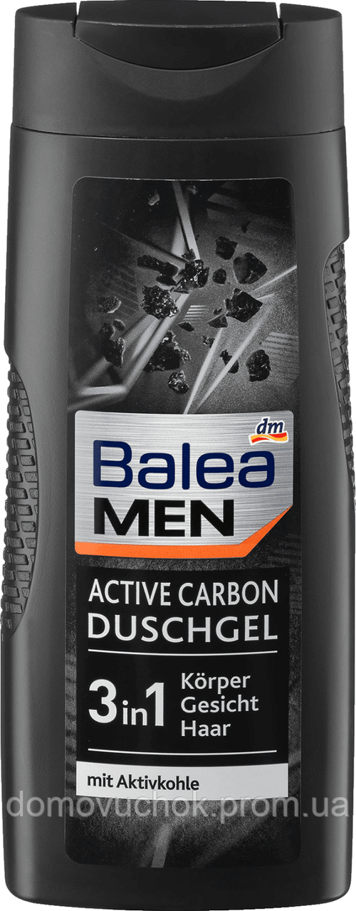 Гель для душу BALEA Men Duschgel Active Carbon 300мл