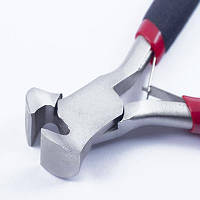 Кусачки торцеві феронікові, чорні, довжина 10,5 см