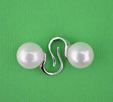 Сережки Xuping Родий Перли