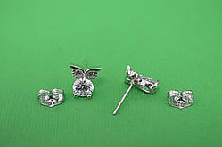 Сережки Філін ХР Родій