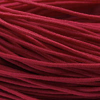 Шнур эластичный, нейлоновый, для рукоделия, красный, 1 мм/25 м УТ00120803