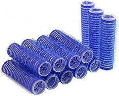 Бігуді липучки 16 мм 12 шт. кольору в асортименті No9