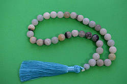 Чітки з натурального амазоніту, діаметр намистин 10 мм,