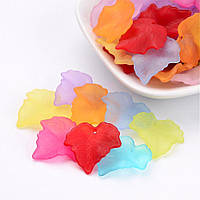 Підвіски акрилові лист, мікс (35 шт) УТ10014412