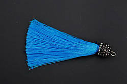 Пензлик для виготовлення четок із ниток блакитний 7 см