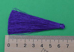 Пензлик для виготовлення четок із ниток фіолетовий 6,5 см