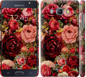 Чехол на Samsung Galaxy J5 (2016) J510H Цветущие розы "2701c-264-15886"