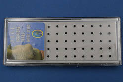 Пірсинг у ніс 10 шт. гвоздик, медична сталь, чорні, кулька 1,5 мм