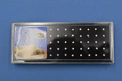 Сережки для Пірсинга в Ніс 10 шт. 2,5 мм Гвоздик Медична Сталь