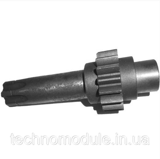 Вал-шестерня роздавальної коробки ведомий (17зуб.6шл.) JM240/244, фото 1