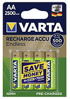 VARTA Recharge Accu Endless AA/HR6 2500mAh Ni-Mh (4шт)