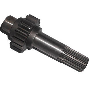 Вал-шестерня роздавальної коробки ведомий (19зуб.15шл.) JM240/244