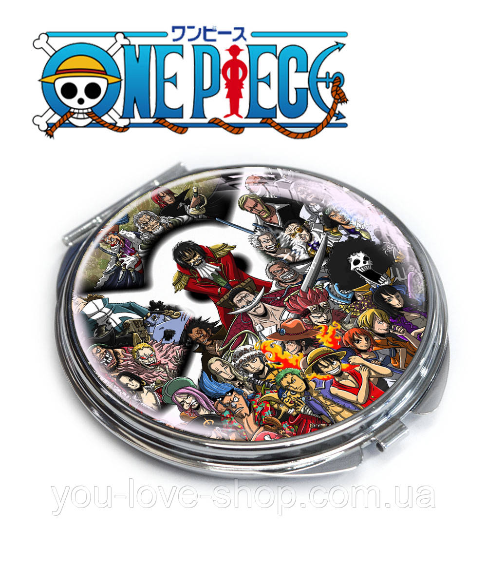 Кишенькове дзеркальце "Пірати" One Piece / Ван Піс, фото 1