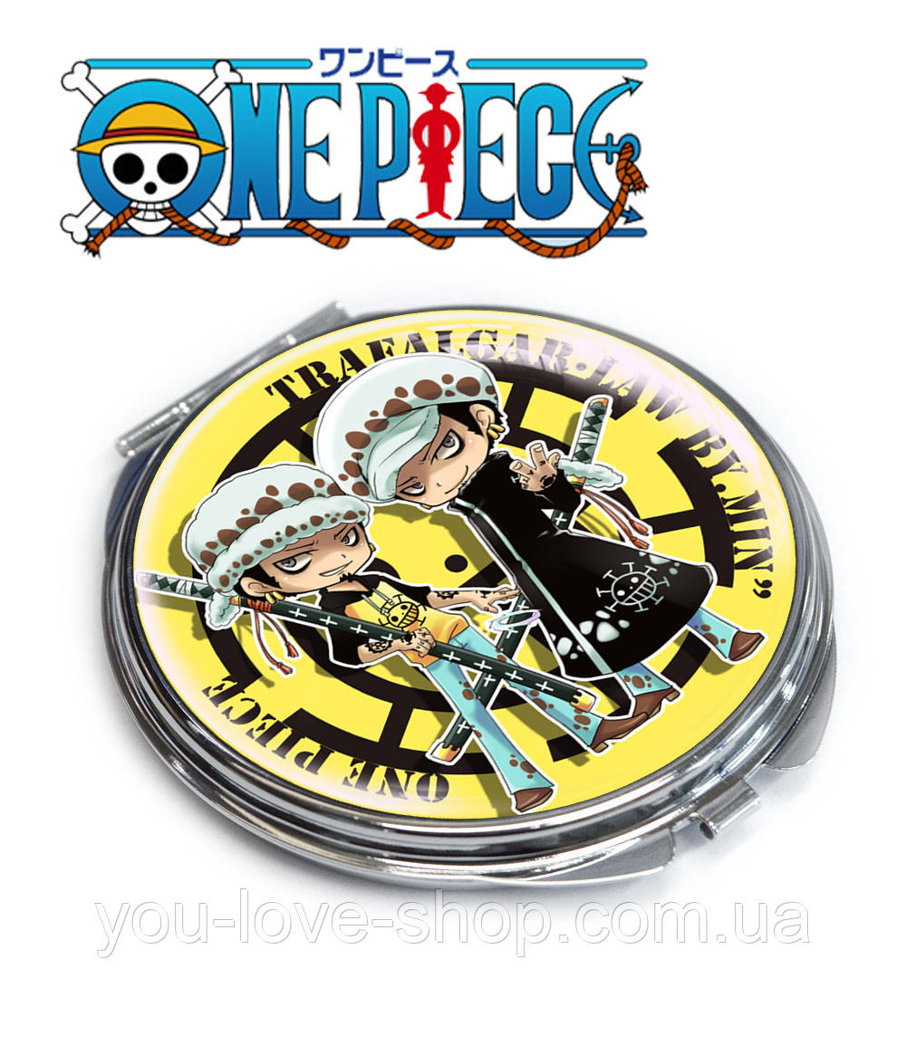 Кишенькове дзеркальце "Trafalgar Law" One Piece / Ван Піс, фото 1