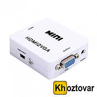 Конвертер HDMI-VGA | Адаптер HDV-630 VGA-01