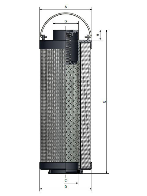Фільтроелемент PARKER 938303Q, фото 1
