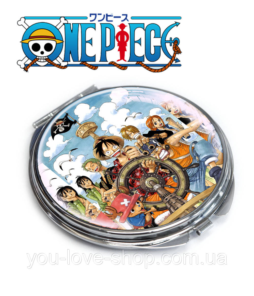 Кишенькове дзеркальце "біля керма" One Piece / Ван Піс, фото 1