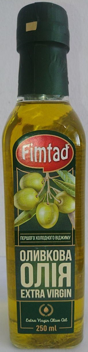 Оливкова олія першого холодного пресування Fimtad 0,25 л